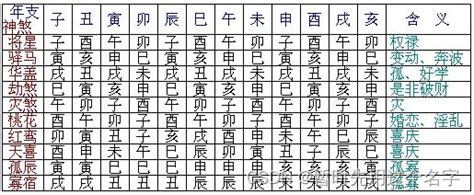 命帶破碎|八字神煞全解——以年支為主